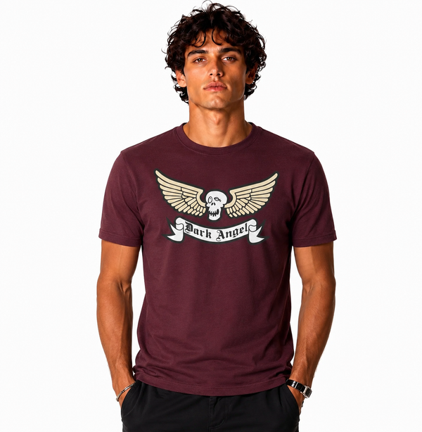 BTKA DARK ANGEL FRONT PRINT LOGO T-SHIRT