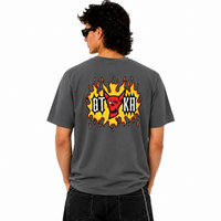 BTKA HORNY DEVIL FRONT & BACK PRINT LOGO T-SHIRT