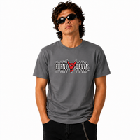 BTKA HORNY DEVIL FRONT & BACK PRINT LOGO T-SHIRT