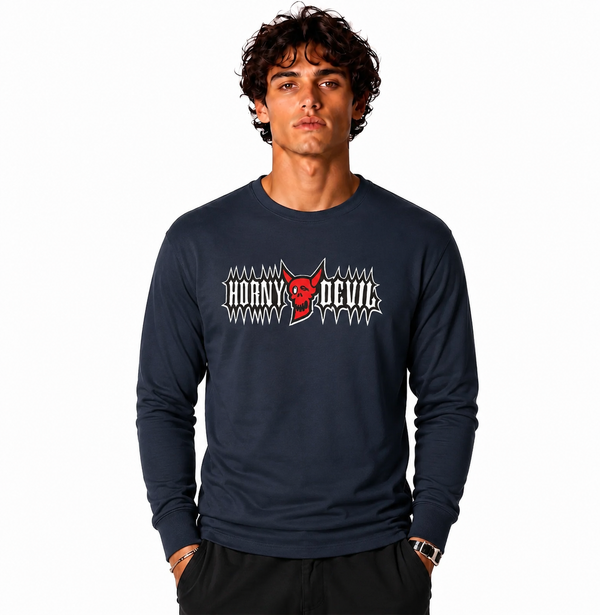 BTKA Horny devil Front Print Long Sleeve