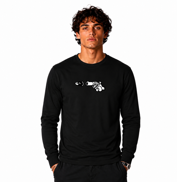 BTKA Pistol Front Print Long Sleeve