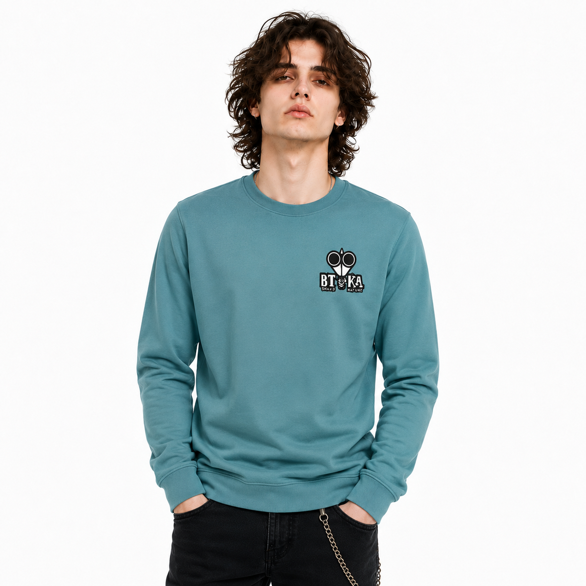 BTKA Take all bets Front & Back Print Sweatshirt