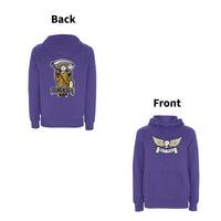 BTKA Fear The Reaper front & back print  Logo Hoodie – Rave inspired 90s streetwear, retro fashion from Have a nice day london store 