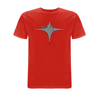 Vortex Stargate Front and back print organic T-Shirt