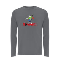 Funky dog Bombastic  Front Print Long Sleeve – Rave inspired 90s streetwear, retro fashion from Have a nice day london store 