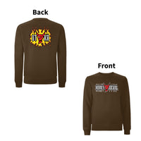BTKA Horny Devil Front & Back Print Sweatshirt – Rave inspired 90s streetwear, retro fashion from Have a nice day london store 