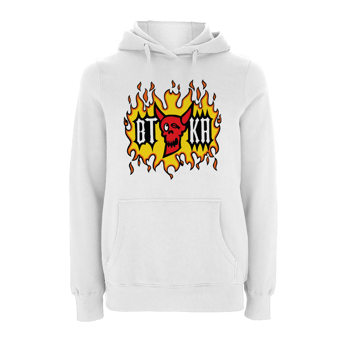 BTKA Horny Devil Front Print Hood