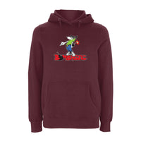 Funky dog BOMBASTIC  Logo Hoodie – Rave inspired 90s streetwear, retro fashion from Have a nice day london store 