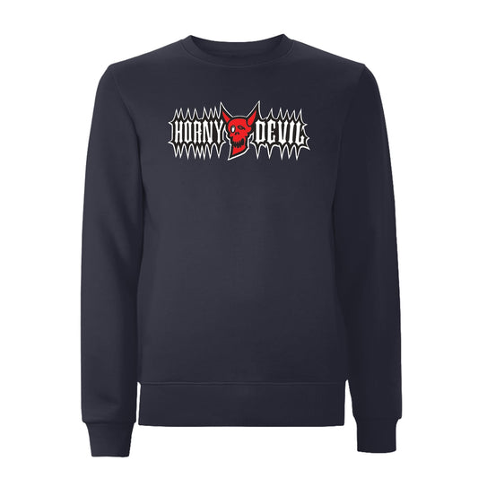 BTKA Horny Devil Front Print Sweatshirt