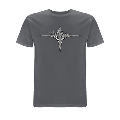 Vortex Stargate Front and back print organic T-Shirt