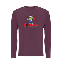 Funky dog Bombastic  Front Print Long Sleeve – Rave inspired 90s streetwear, retro fashion from Have a nice day london store 