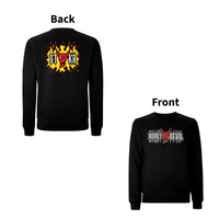 BTKA Horny Devil Front & Back Print Sweatshirt – Rave inspired 90s streetwear, retro fashion from Have a nice day london store 