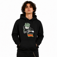 DJ DREADY 90's Classic Logo Front Print Hood