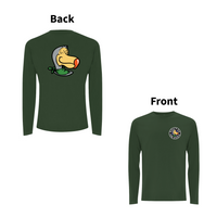 DON'T DO THE DODO - CREST Front and Back Print Longsleeve T-shirt – Rave inspired 90s streetwear, retro fashion from Have a nice day london store 