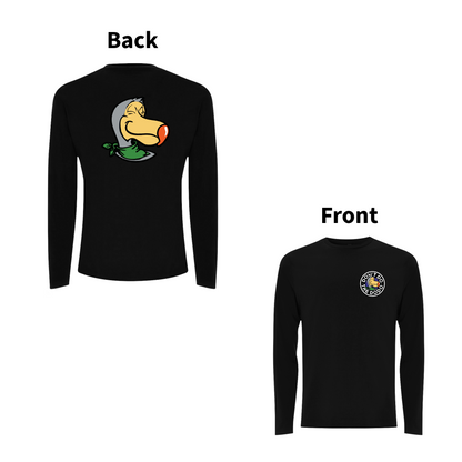 DON'T DO THE DODO - CREST Front and Back Print Longsleeve T-shirt