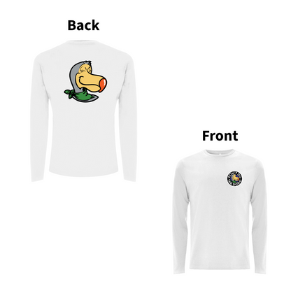 DON'T DO THE DODO - CREST Front and Back Print Longsleeve T-shirt