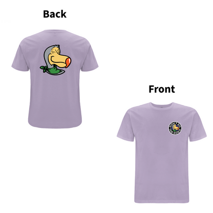 DON'T DO THE DODO - CREST Front and Back Print T-shirt