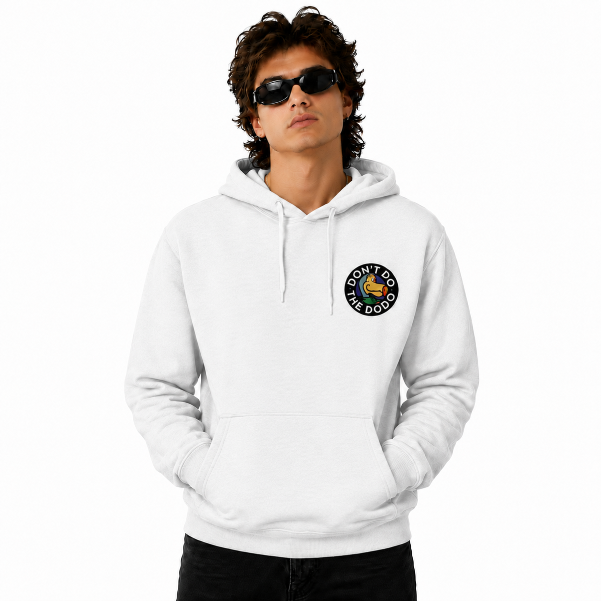 DON'T DO THE DODO - CREST Front and Back Print Hoodie