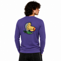 DON'T DO THE DODO - CREST Front and Back Print Sweatshirt