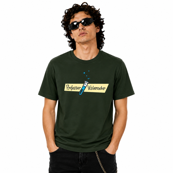 DON'T DO THE DODO - PROFESSOR WATERCOOLER Front and Back Print T-shirt