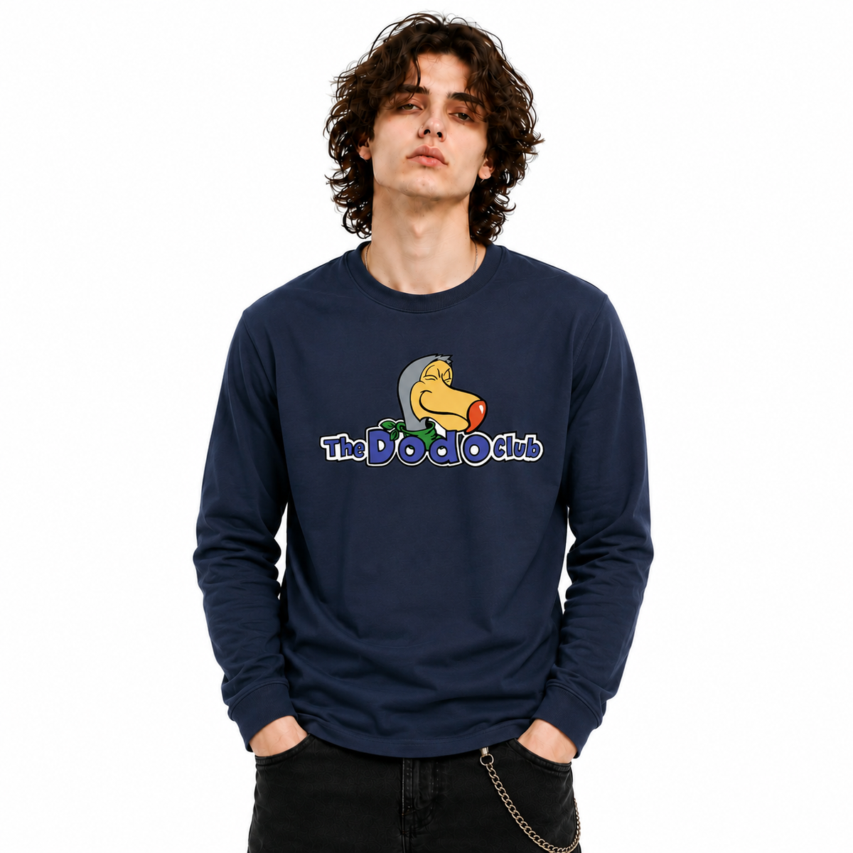DON'T DO THE DODO - THE DODO CLUB Longsleeve T-shirt