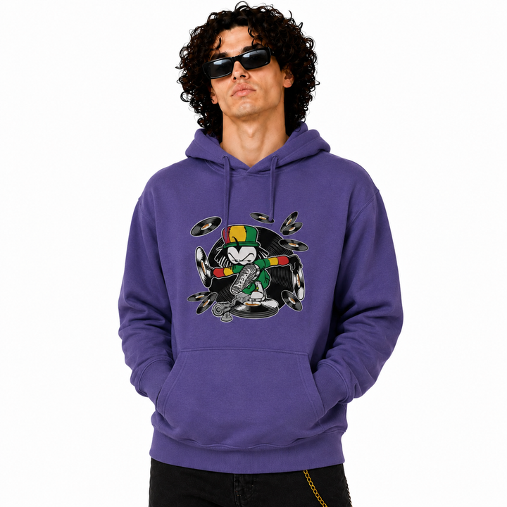 DREADY Spin D Tunez Front print Hood