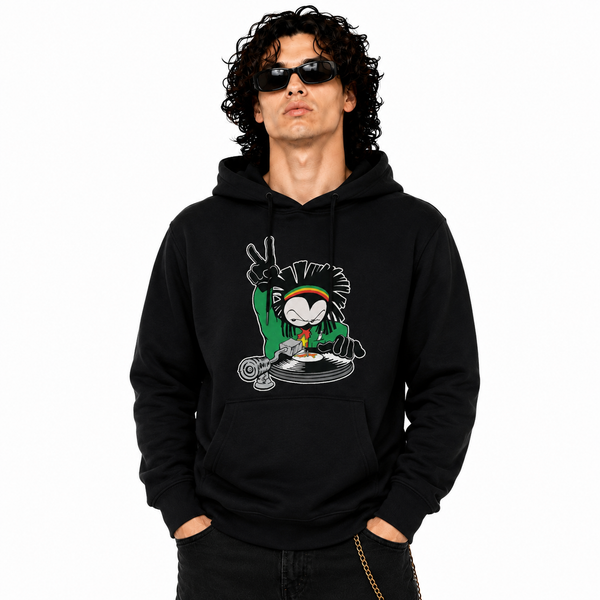 DREADY Two Time Front Print Hood