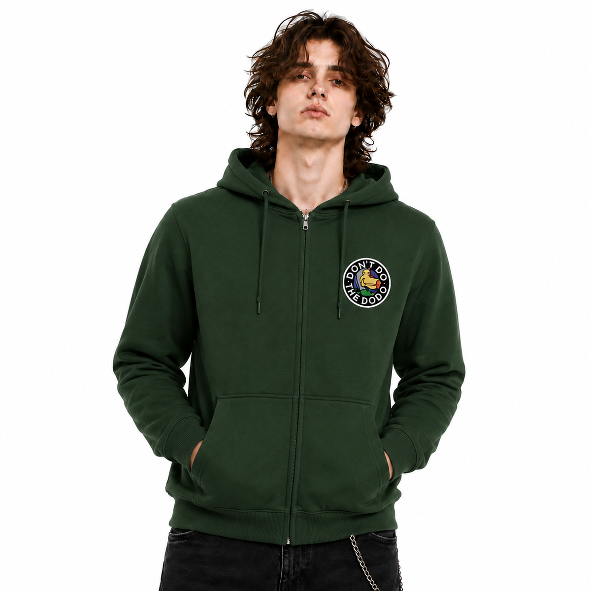 Don't Do The DODO - 90's DODO Logo Zip Hood