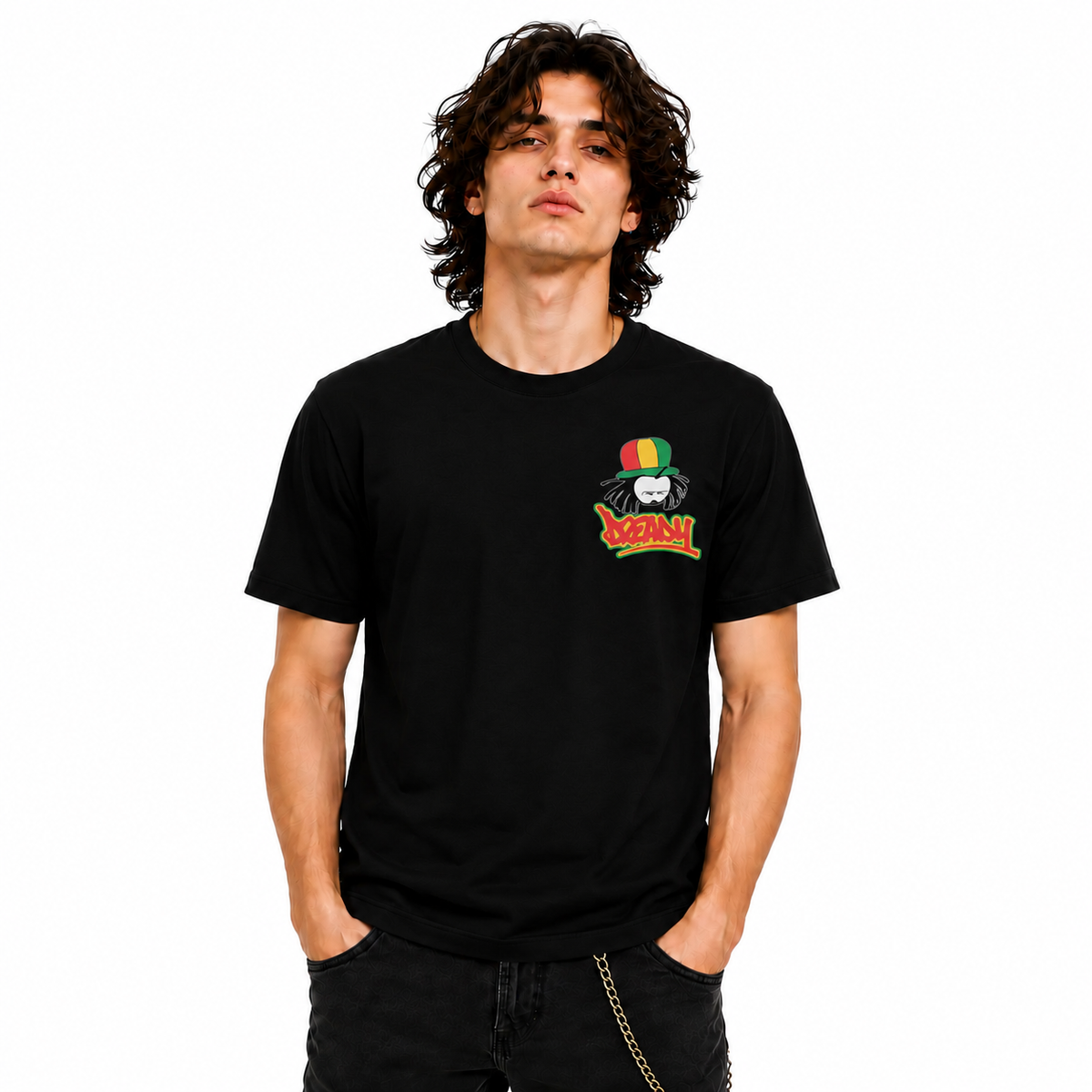Dready Classic front and back print t-shirt