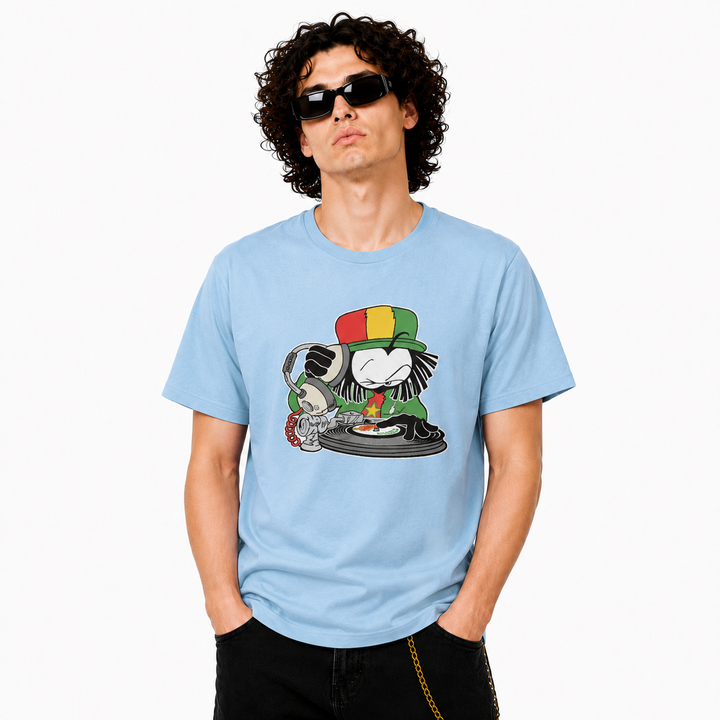 Dready Selecta Front Print T-Shirt