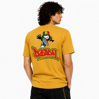 Dready Stamp Front & Back Print T - Shirt