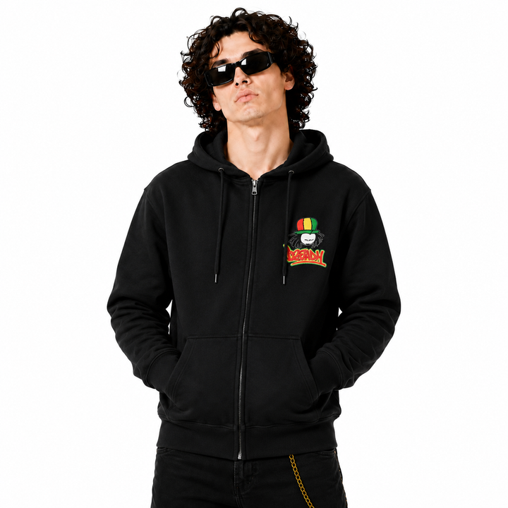 Dready Stamp Zip Hood
