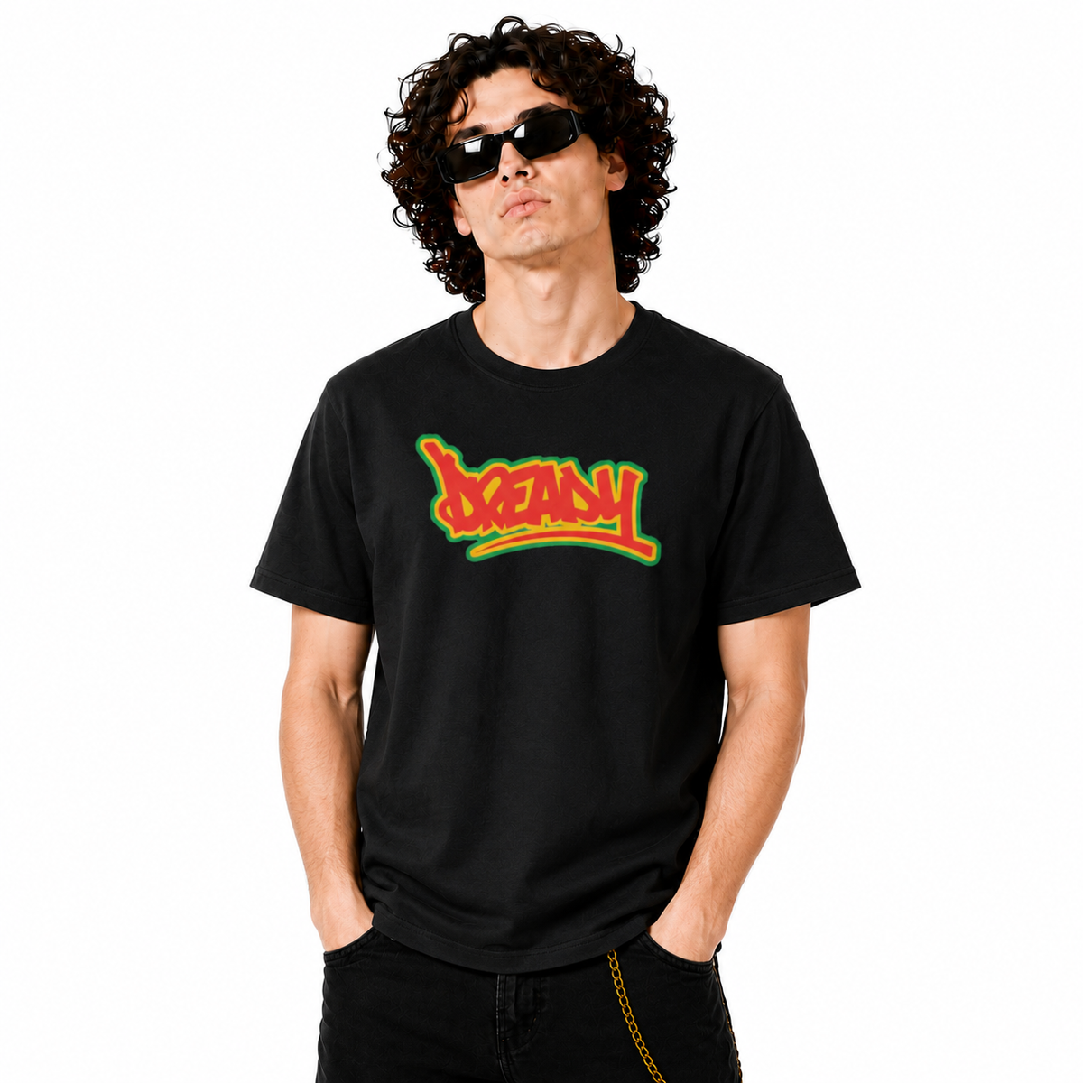 Dready Text Logo Kids Tee
