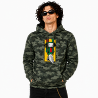 Dready Walking Dread front print Hoody