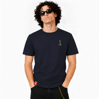 Dready Walking Man Embroidered T-Shirt Sunday special