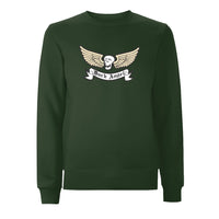 BTKA Dark Angel Front Print Sweatshirt – Rave inspired 90s streetwear, retro fashion from Have a nice day london store 