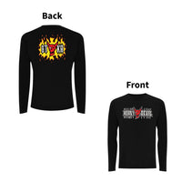BTKA Horny Devil  Front & Back Print Long Sleeve – Rave inspired 90s streetwear, retro fashion from Have a nice day london store 