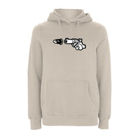 BTKA Pistol Logo Hoodie – Rave inspired 90s streetwear, retro fashion from Have a nice day london store 