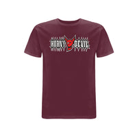 BTKA HORNY DEVIL FRONT PRINT LOGO T-SHIRT – Rave inspired 90s streetwear, retro fashion from Have a nice day london store 