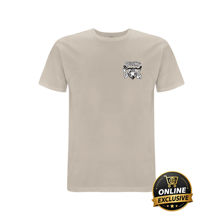 Funky Dog Embroidered T-Shirt