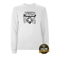 Funky Dog Embroidered Sweatshirt