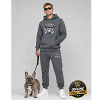 Funky Dog Embroidered Joggers