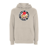 Sam The Man Front Print Hood – Rave inspired 90s streetwear, retro fashion from Have a nice day london store 