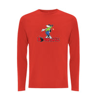 Funky dog Bombastic  Front Print Long Sleeve – Rave inspired 90s streetwear, retro fashion from Have a nice day london store 