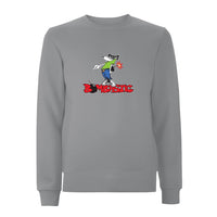 Funky dog Bombastic Front Print Sweatshirt – Rave inspired 90s streetwear, retro fashion from Have a nice day london store 