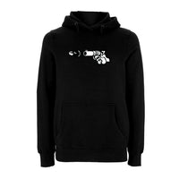 BTKA Pistol Logo Hoodie – Rave inspired 90s streetwear, retro fashion from Have a nice day london store 