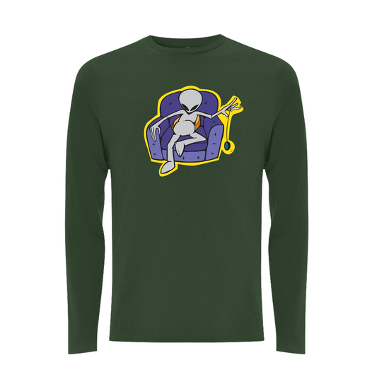 FLYING VISIT - COUCH Longsleeve T-shirt
