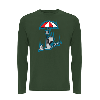 FLYING VISIT - UMBRELLA Longsleeve T-shirt