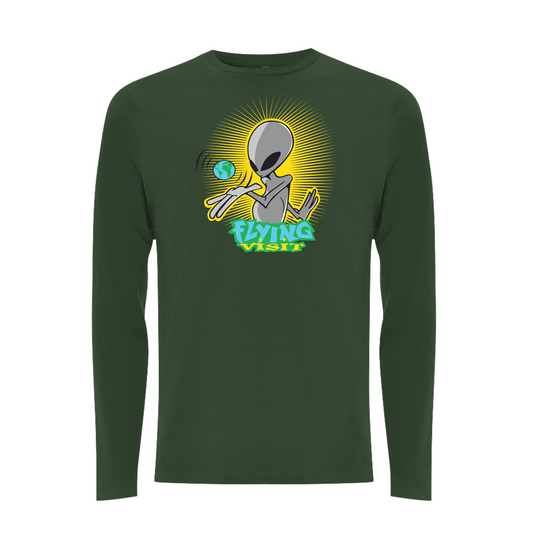 FLYING VISIT - WHOLE WORLD Longsleeve T-shirt