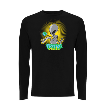 FLYING VISIT - WHOLE WORLD Longsleeve T-shirt